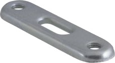 Walraven Dobbeltholder M8   Elforzink. Cc 65Mm. 85Mm Til Rørb. Fast Centerafstand