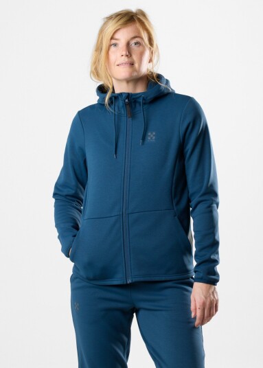 X-Trail Training Zip Hood 2.0 W Navy Blue 46 Hoodies X-Trail Training Zip Hood 2.0 W Navy Blue 46 Hoodies
