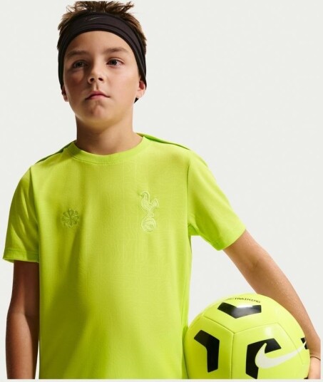 Tottenham Trenings T skjorte Dri fit Academy Pro Gx Se Gul Barn Nike størrelse L: 147 158 cm