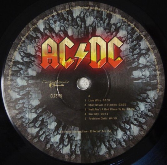 AC/DC   Best Of Live At Towson State College 1979 Vinyl   180gram