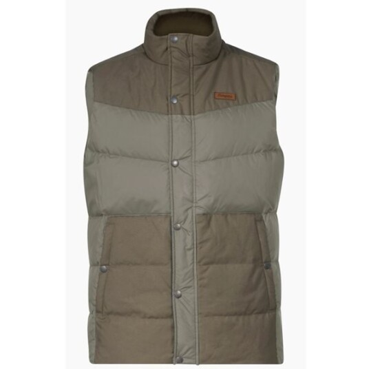 Bergans Nordmarka Outdoor Down Vest Men Green Mud S Bergans Nordmarka Outdoor Down Vest Men Green Mud S