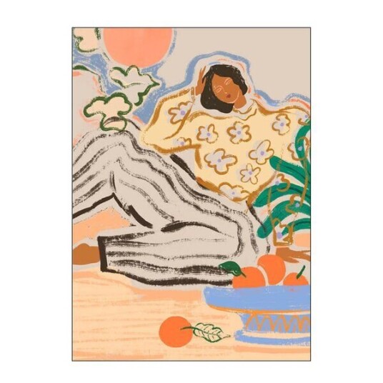 Poster & Frame Arty Guava poster 50x70 cm lazy days Poster & Frame Arty Guava poster 50x70 cm lazy days