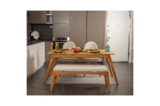 Other Brand Touch Spisegruppe 160 cm Rektangulær Natur