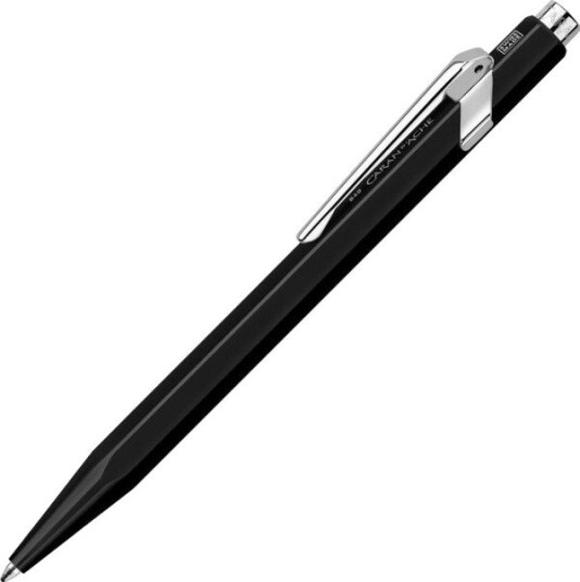 Caran D"ache Trykk/Kulepenn 849 Classic Line, Svart, Strektykkelse M, Blekkfarge Blå, Sekskantet Skaft – 1 Stk (849.009) Caran D"ache Trykk/Kulepenn 849 Classic Line, Svart, Strektykkelse M, Blekkfarge Blå, Sekskantet Skaft – 1 Stk (849.009)