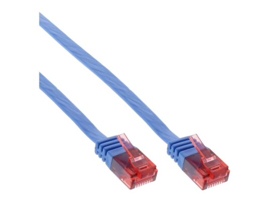 Inline 4043718157303 5 M Cat6 U/Utp Utp Rj-45 Rj-45 Blå