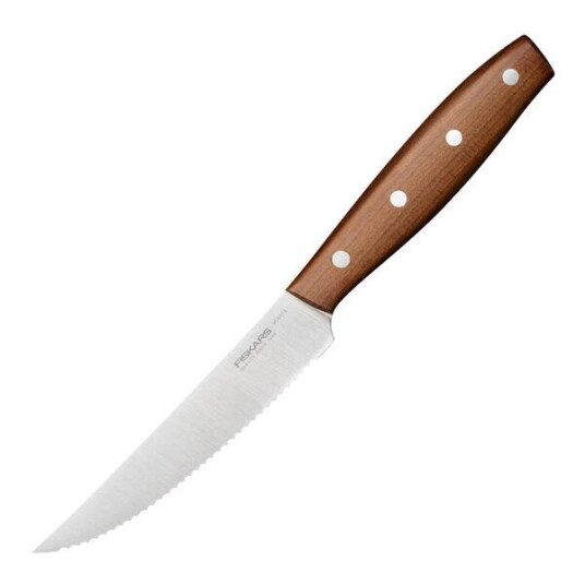 Fiskars   Folken tomatkniv 12 cm tre/stål