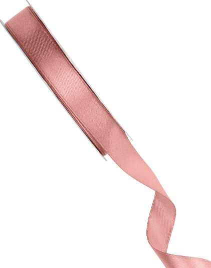 Satengbånd Skitten Rosa 12 mm / 25 meter