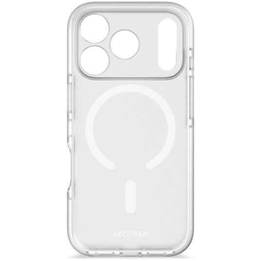 Decoded DropTec Gjennomsiktig MagSafe deksel til iPhone 17 Pro   Translucent