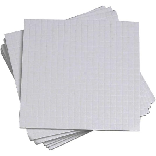 Klebeputer Creativ Company 3D Str 5X5 mm Tykkelse 1 mm 10X400 St/1 Pk