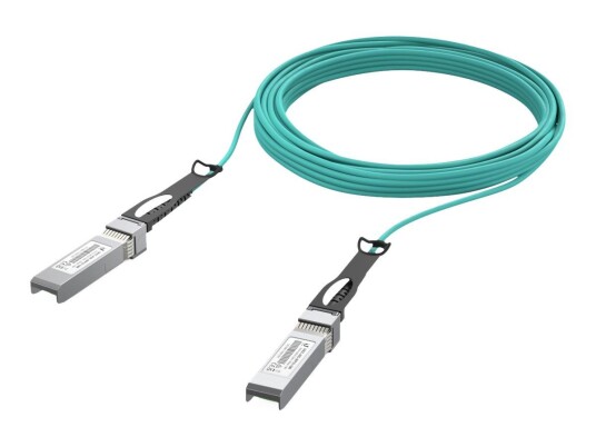 Ubiquiti 10GBase-AOC direct attach cable - 10 m - akvamarin