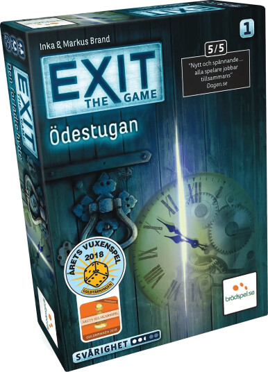 Spilbræt Exit 1: Ödestugan (Se) - Multi/patterned - ONE SIZE