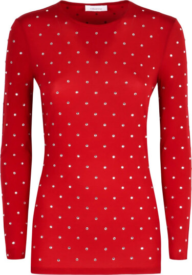 Rabanne Dame Topper Rød M,
