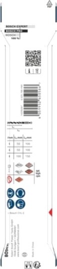 Bosch Accessories 2608707003 Steinsneglebor-Sett 5 Mm 6 Mm 8 Mm (1 Stk.) 2608707003 Bosch Accessories 2608707003 Steinsneglebor-Sett 5 Mm 6 Mm 8 Mm (1 Stk.) 2608707003