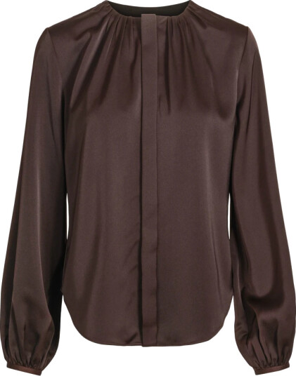 Haust Collection Dame Bluser & Skjorter Brun L,