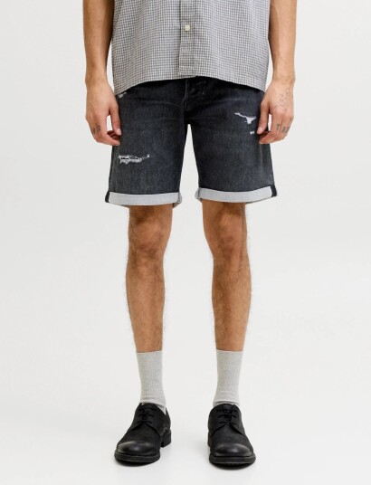 Jack & Jones Jjirick Jjicon I.k. Shorts Ge 066 Black S