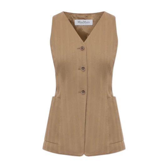 Max Mara Dame Jakker Beige S, Max Mara Dame Jakker Beige S,