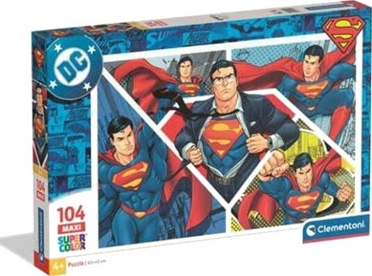 Clementoni Puzzle Maxi Superman 2026 104 pieces 2D Puslespill
