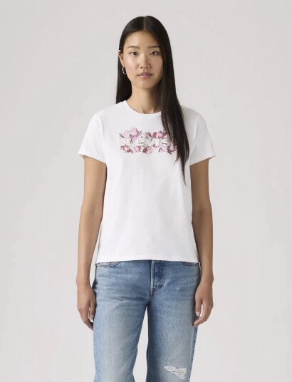 Levi"s® The Perfect Tee P2_Blake Brush White XS