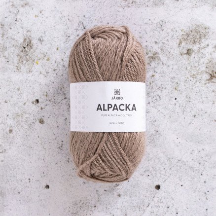 Järbo Alpakkagarn 306 Beige latte