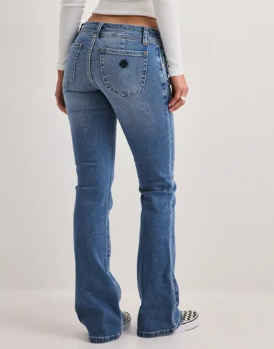 Abrand Jeans Blå 00 Super Low Kick Tall Abrand Jeans Blå 00 Super Low Kick Tall