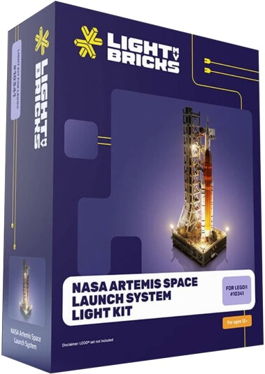 Light My Bricks NASA Artemis Space Launch System lyssett