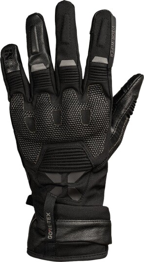 MC-Hansker iXS Tourster GTX 1.0 Laminerte Dame Svart /Mørk Grå L