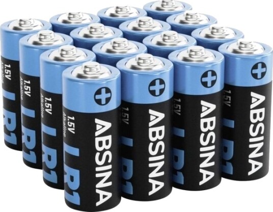 Absina Lady N-Batteri Lady N Alkali-Mangan 1,5 V 800 16 Stk 401033-16
