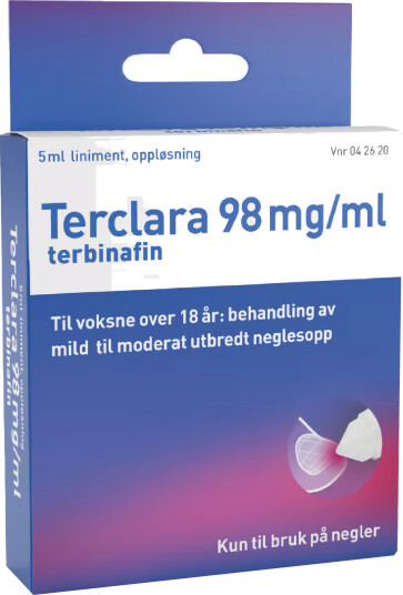 Terclara 98 mg/ml liniment 5 ml