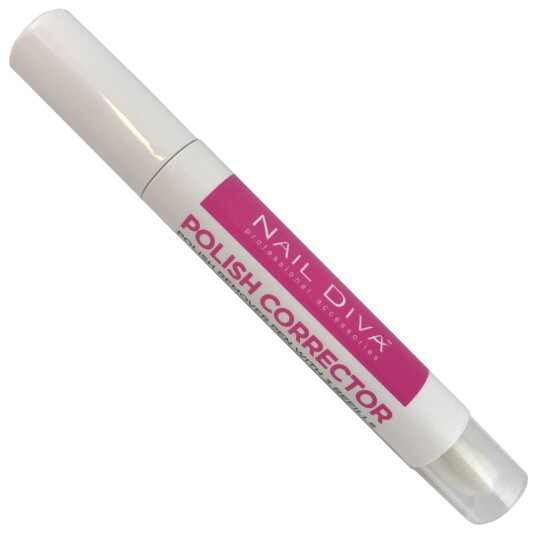 CND Nail Diva Polish Corrector korrekturpenn m/ 3 stk refillstifter