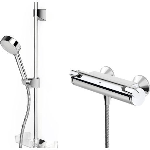 Oras Apollo Dusjsett m/Termostat 72 cm, Krom Oras Apollo Dusjsett m/Termostat 72 cm, Krom