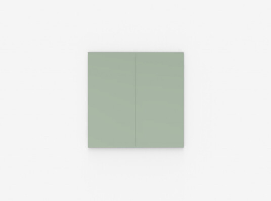 Glasstavle Mood Spaces Farge Fair 550 200x200cm BxH 2 tavler side om side