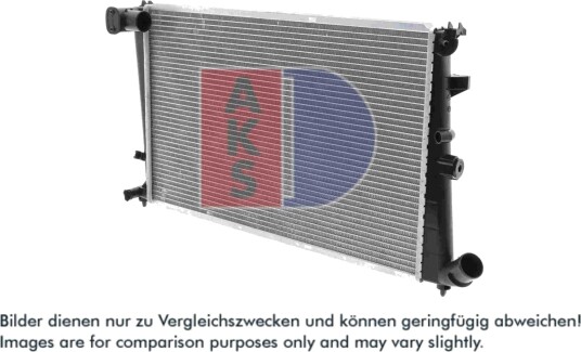AKS DASIS 060180N Radiator motorkjøling