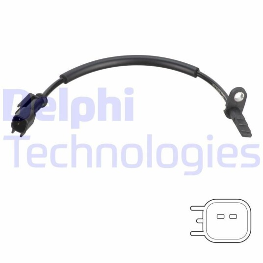 Sensor, ABS DELPHI SS20779