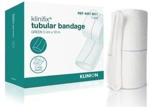 Klinifix rørbandasje 5cm x 10m grøn