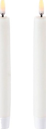 Uyuni LED Kronelys Nordic White 2 pk 2,3x15,5 cm