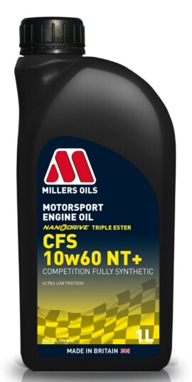 Motorolje MILLERS MOTORSPORT CFS NT+ 10W60 1L Motorolje MILLERS MOTORSPORT CFS NT+ 10W60 1L