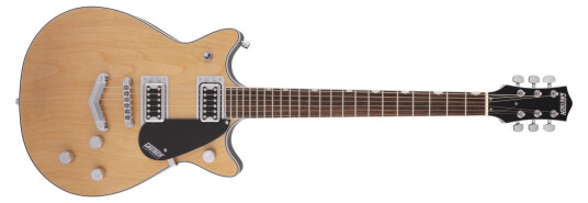 Gretsch G5222 Electromatic Dbl Jet Bt V-Stoptail, Laurel Fb, Aged Natural Gretsch G5222 Electromatic Dbl Jet Bt V-Stoptail, Laurel Fb, Aged Natural