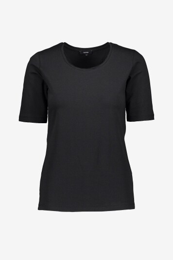 Nanso - Topp Ladies T-shirt Basic - Svart Nanso - Topp Ladies T-shirt Basic - Svart