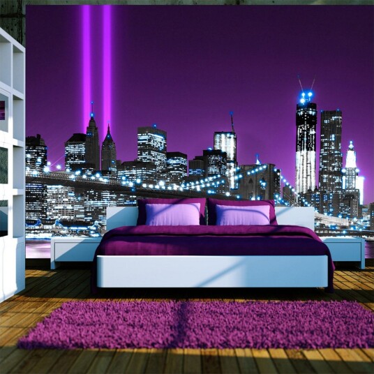 Fototapet Luminous Manhattan 250x175 - Artgeist sp. z o. o.