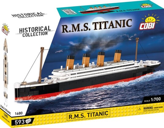Cobi Historical Collection Byggesett 593 Deler R.M.S. Titanic Cobi Historical Collection Byggesett 593 Deler R.M.S. Titanic