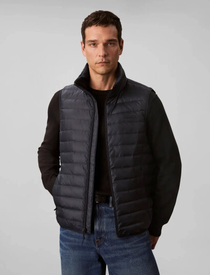Calvin Klein Slvlss Lt Wt Nylon Puffer Vest - Navy - XL Calvin Klein Slvlss Lt Wt Nylon Puffer Vest - Navy - XL