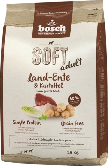 Bosch Hpc Tørrfôr Bosch Soft And & Poteter 2.5 kg