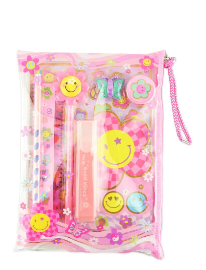 Robetoy Writing Portfolio Smiley - Pink - ONE SIZE