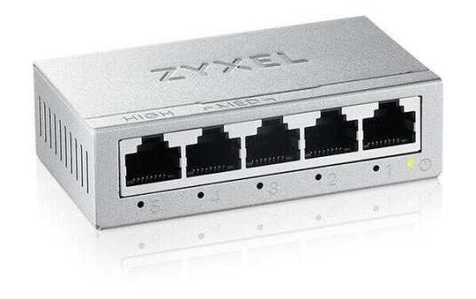 ZyXEL GS-100 series GS-105B - Version 5 - switch - 5 ports - unmanaged