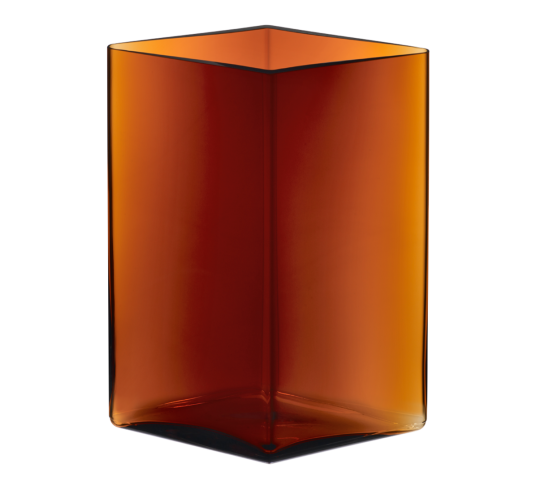 iittala Ruutu vase 20,5x27 cm kobber iittala Ruutu vase 20,5x27 cm kobber