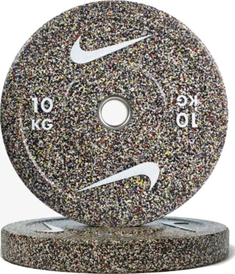 Nike Strength Grind Bumper Plates, Vektplater Bumper Pixel Vekt 10 kg