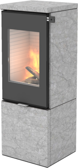 Rais Nexo SST 120 Platina Vedovn Med Glassdør Kleberstein