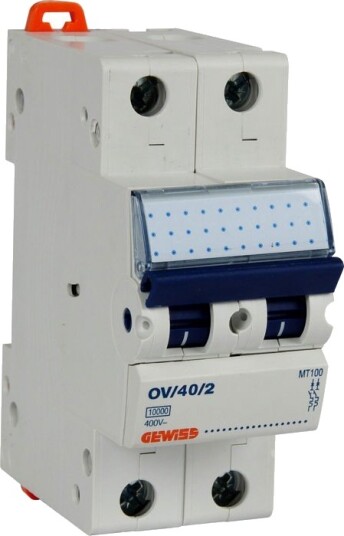 Gewiss Overbelastningsvern 40A 2Pol Gewiss - AS03204 Gewiss Overbelastningsvern 40A 2Pol Gewiss - AS03204