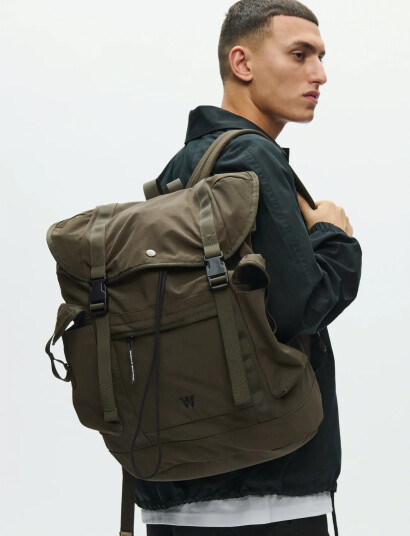 WOOD WOOD Wwkarl Rucksack 25346 Khaki green 