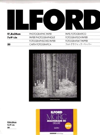 1X100 Ilford Mg Rc Dl 25M 13X18